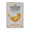 Higher Living Ginger Kick Organic Teabags (Pack of 60) - HT798  Higher Living Tea   