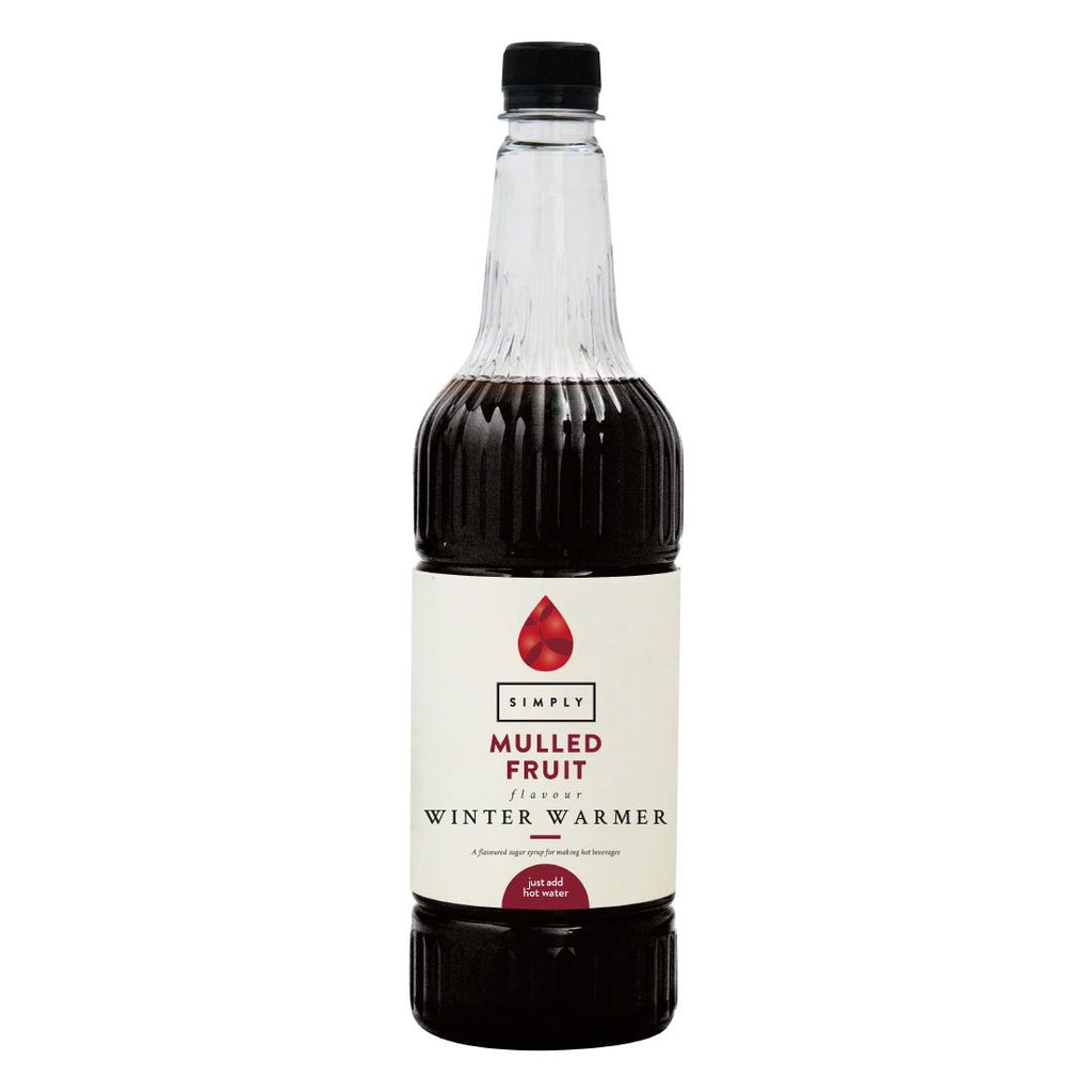 Simply Winter Warmer Mulled Fruit Syrup 1Ltr - HT800  Simply   