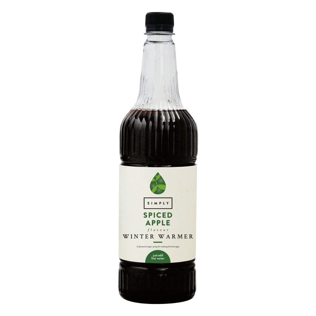 Simply Winter Warmer Spiced Apple Syrup 1Ltr - HT802  Simply   