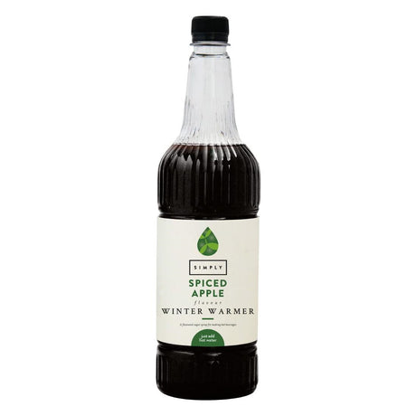 Simply Winter Warmer Spiced Apple Syrup 1Ltr - HT802  Simply   