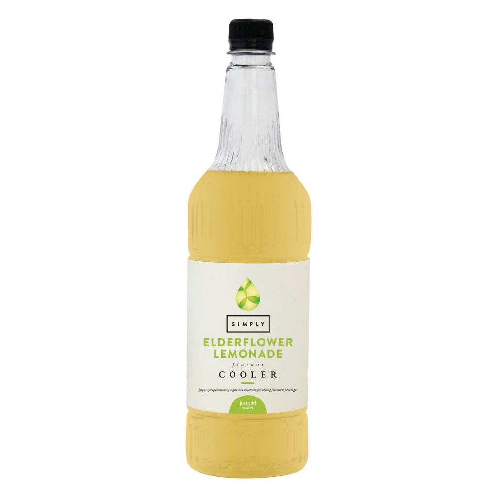 Simply Elderflower Lemonade Cooler Syrup 1Ltr - HT807  Simply   