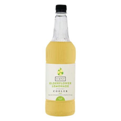 Simply Elderflower Lemonade Cooler Syrup 1Ltr - HT807  Simply   