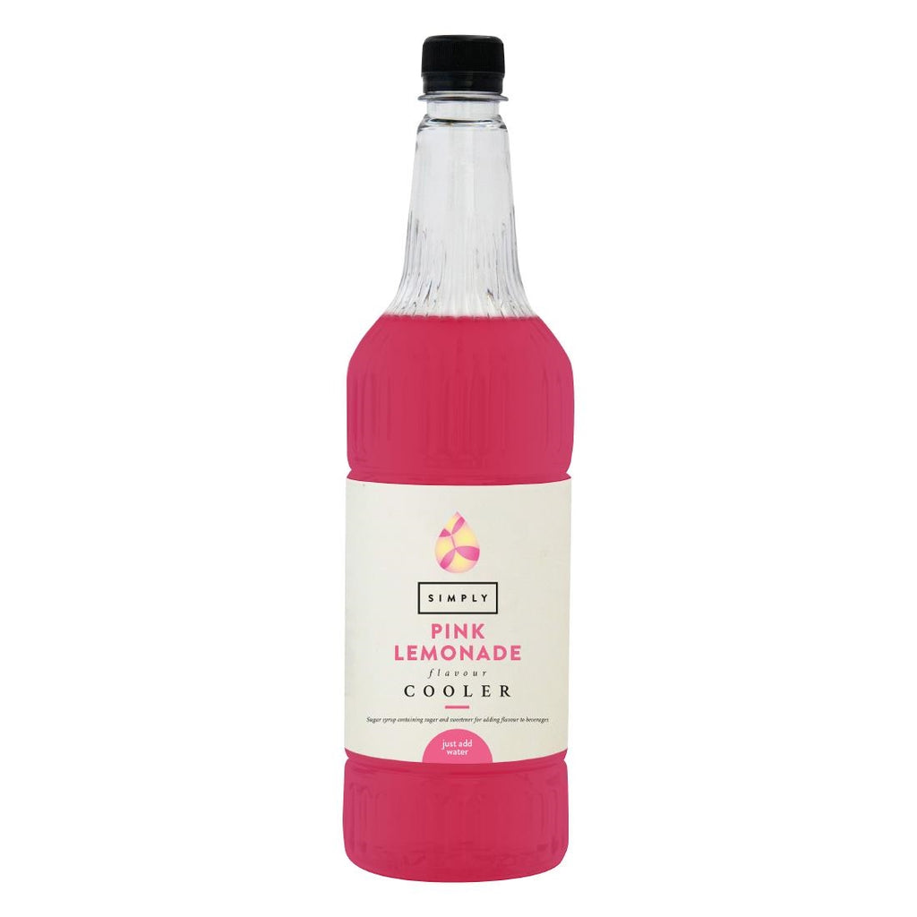 Simply Pink Lemonade Cooler Syrup 1Ltr - HT808  Simply   