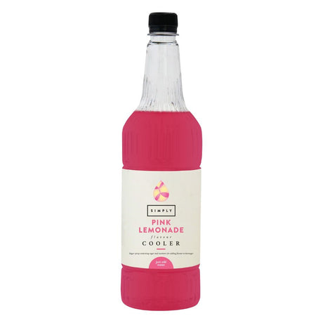 Simply Pink Lemonade Cooler Syrup 1Ltr - HT808  Simply   