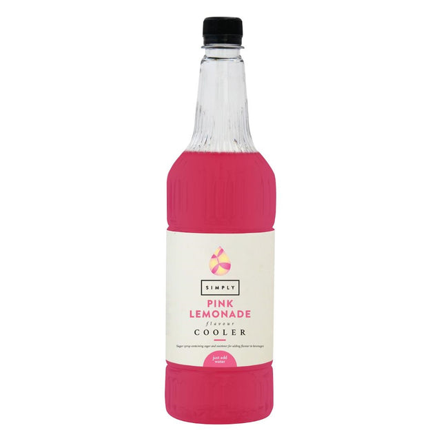 Simply Pink Lemonade Cooler Syrup 1Ltr - HT808  Simply   