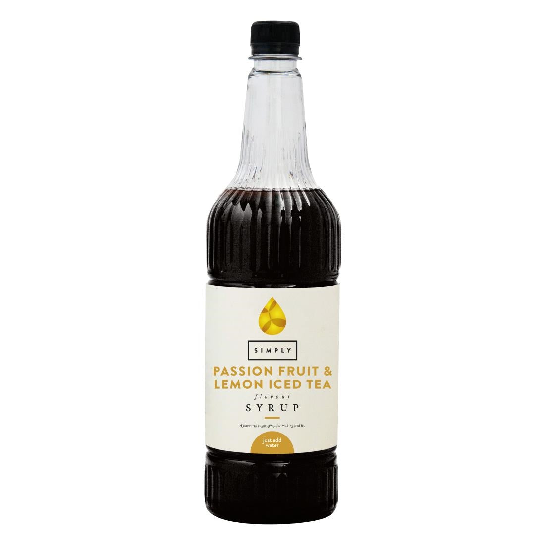 Simply Passion Fruit & Lemon Iced Tea Syrup 1Ltr - HT810  Simply   