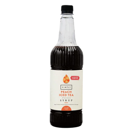 Simply Sugar-Free Peach Iced Tea Syrup 1Ltr - HT812  Simply   