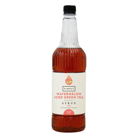 Simply Watermelon Iced Green Tea Syrup 1Ltr - HT813  Simply   