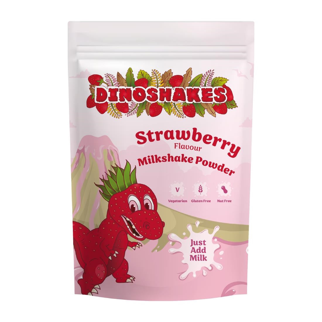 Dinoshakes Milkshake Powder Strawberry 1kg - HT822  Simply   