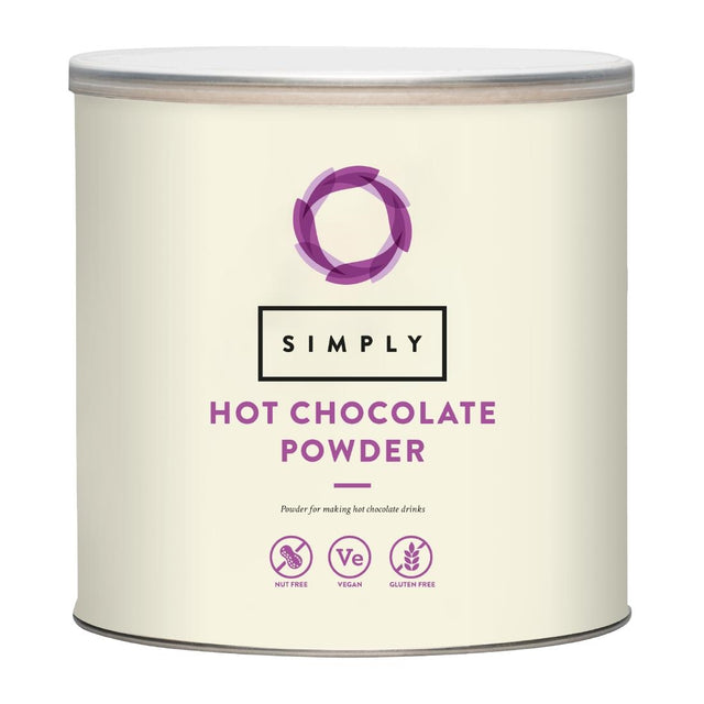 Simply Hot Chocolate Powder 2kg - HT824  Simply   