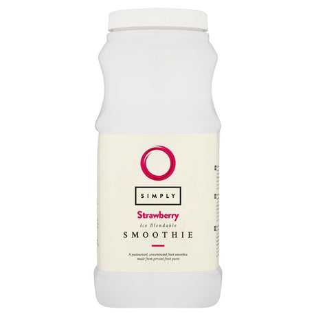 Simply Strawberry Smoothie Mix 1Ltr - HT832  Simply   