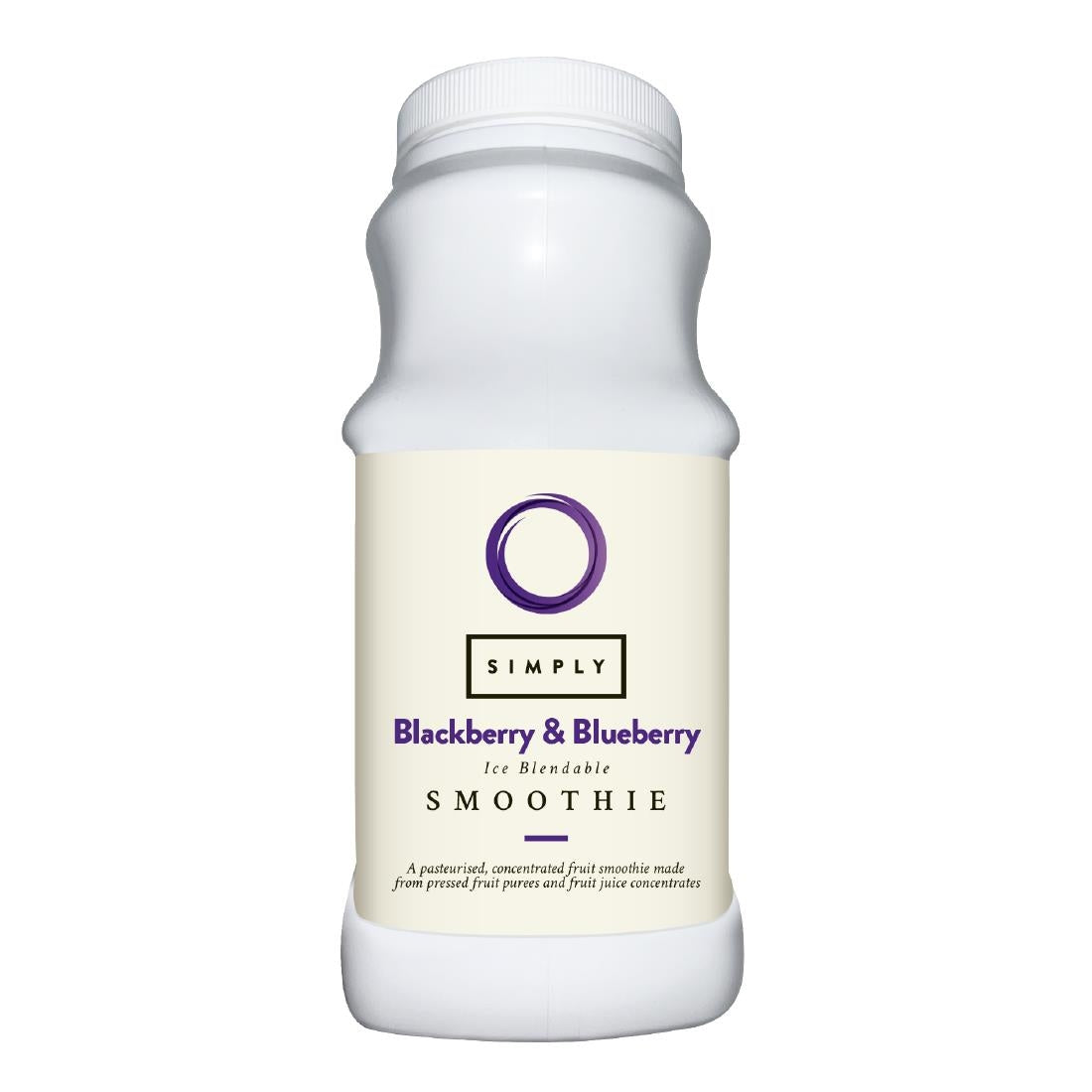 Simply Blackberry & Blueberry Smoothie Mix 1Ltr - HT833  Simply   