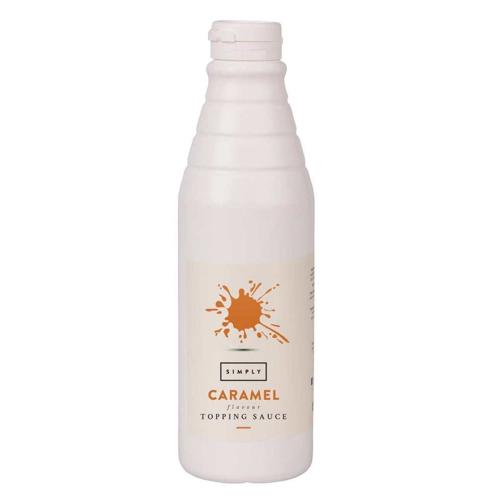 Simply Caramel Topping Sauce 1kg - HT844  Simply   