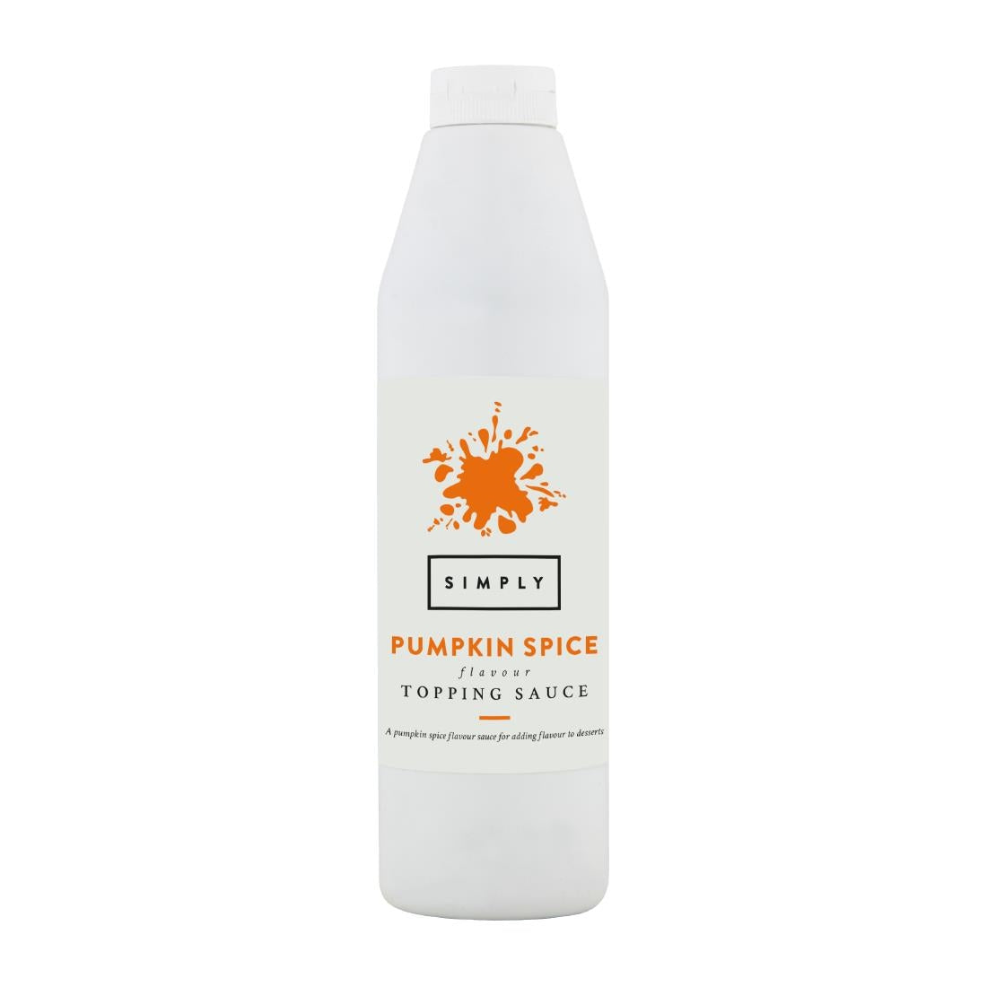 Simply Pumpkin Spice Topping Sauce 1kg - HT849  Simply   
