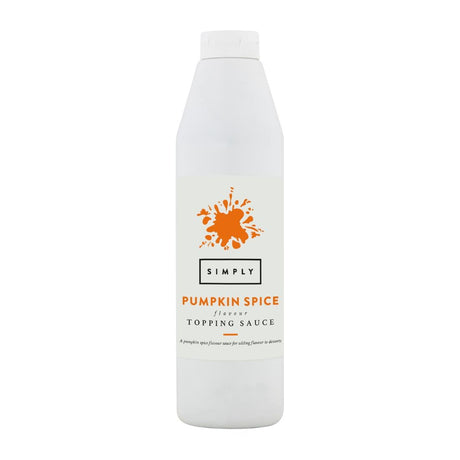 Simply Pumpkin Spice Topping Sauce 1kg - HT849  Simply   