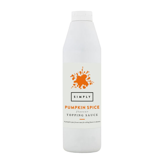 Simply Pumpkin Spice Topping Sauce 1kg - HT849  Simply   