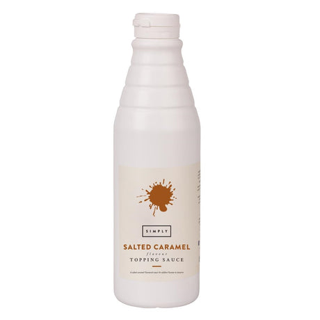 Simply Salted Caramel Topping Sauce 1kg - HT851  Simply   
