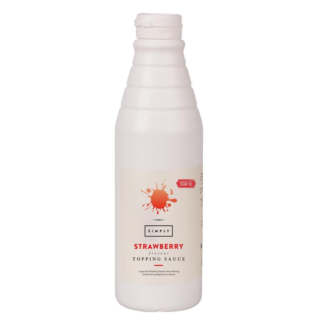 Simply Strawberry Topping Sauce 1kg - HT852  Simply   