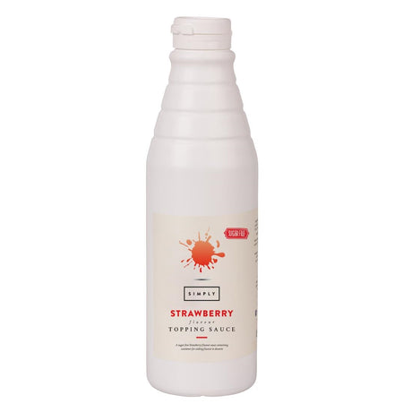 Simply Strawberry Topping Sauce 1kg - HT852  Simply   