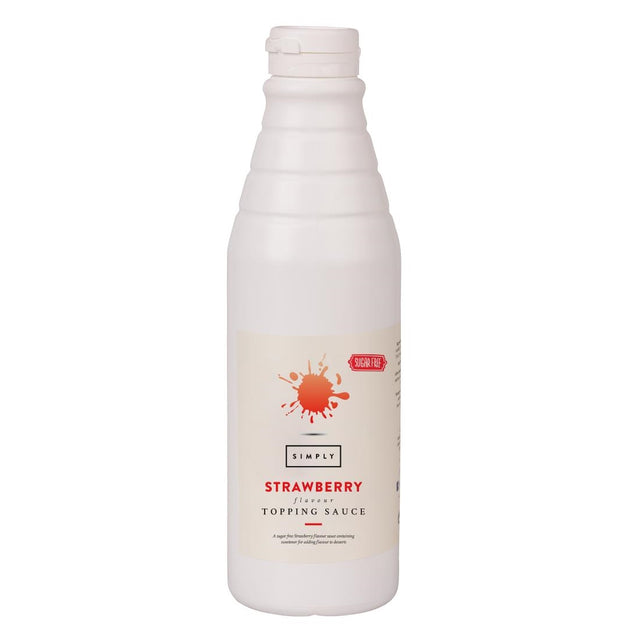 Simply Strawberry Topping Sauce 1kg - HT852  Simply   