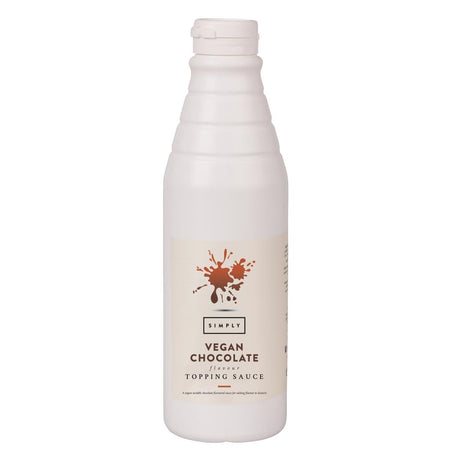 Simply Dark Chocolate Topping Sauce 1kg - HT853  Simply   