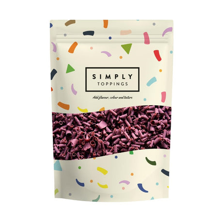 Simply Toppings Milk Chocolate Blossoms (Curls) 300g - HT865  Simply   