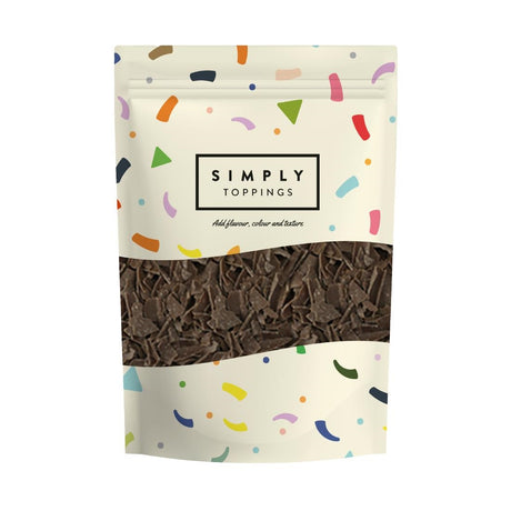 Simply Toppings Milk Chocolate Flakes 300g - HT866  Simply   