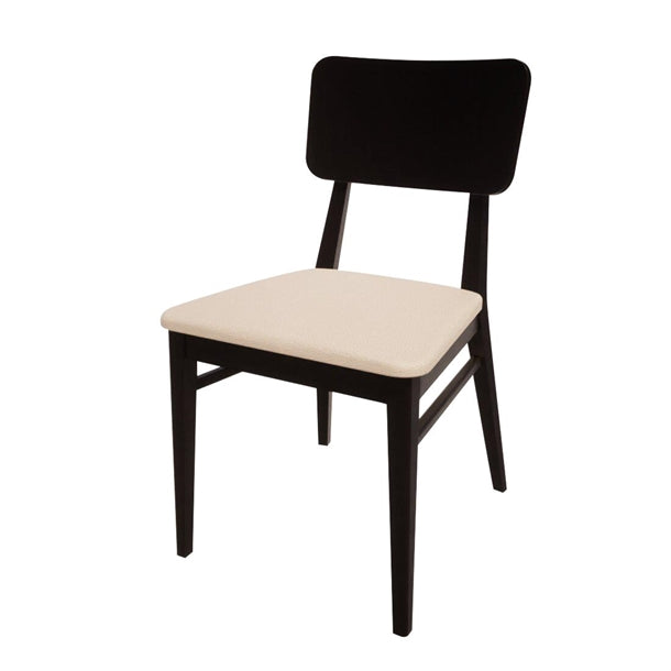 Bolero Bespoke Brenda Side Chair in Cream/Charcoal - HT929 All Chairs Bolero Bespoke   