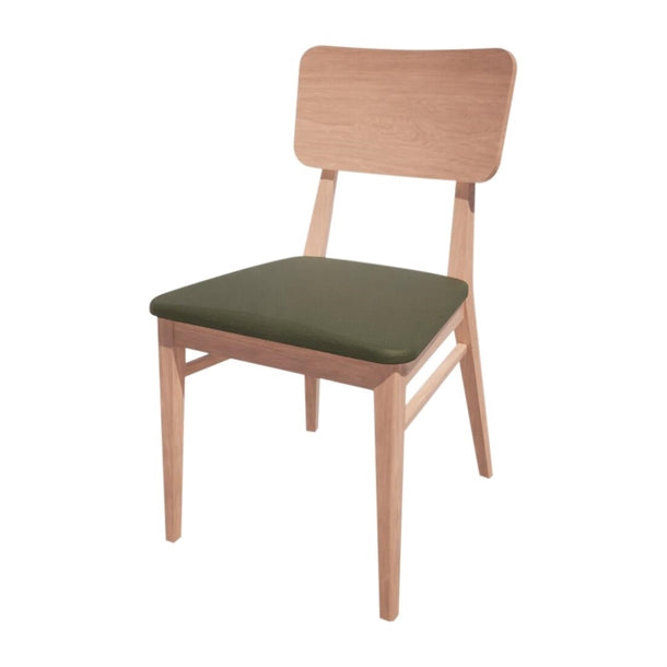 Bolero Bespoke Brenda Side Chair in Olive/Beech - HT930 All Chairs Bolero Bespoke   