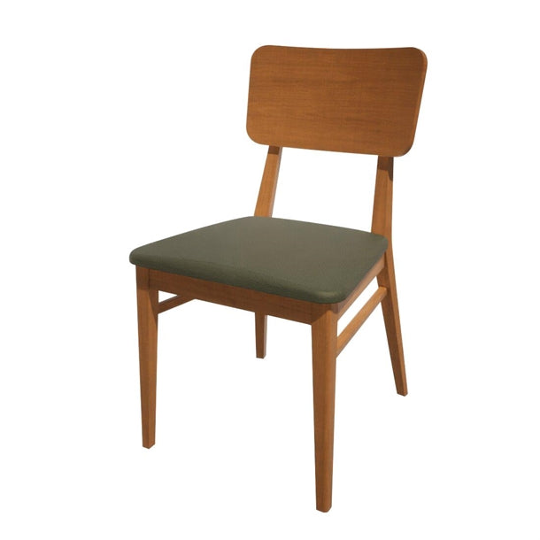 Bolero Bespoke Brenda Side Chair in Olive/Oak - HT931 All Chairs Bolero Bespoke   