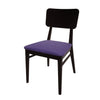 Bolero Bespoke Brenda Side Chair in Blue/Charcoal - HT944 All Chairs Bolero Bespoke   