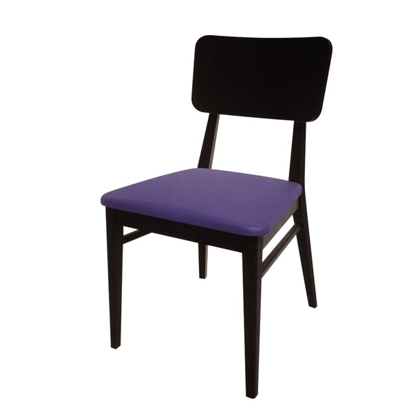 Bolero Bespoke Brenda Side Chair in Blue/Charcoal - HT944 All Chairs Bolero Bespoke   