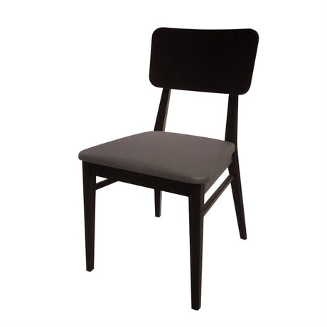 Bolero Bespoke Brenda Side Chair in Anthracite/Charcoal - HT949 All Chairs Bolero Bespoke   