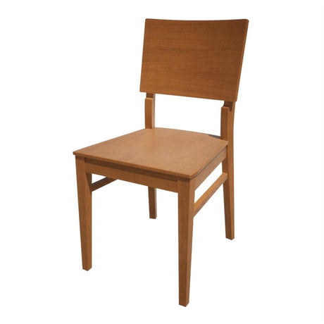 Bolero Bespoke Balin Side Chair in Oak - HT951 All Chairs Bolero Bespoke   