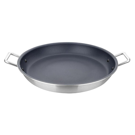 Vogue Aluminium Non-stick Teflon Platinum Plus Paella Pan 35cm - HT990  Vogue   