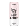 Grind Iced Flat White Coffee Cans 250ml (Pack of 8) - KA272  Grind   