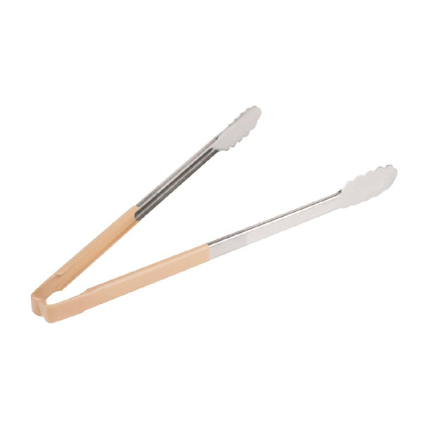 Vollrath Utility Grip Tongs Tan 406mm - HU088  Vollrath   