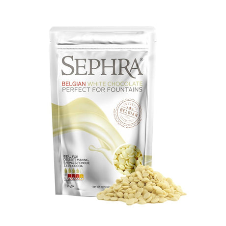 Sephra Luxury Belgian White Chocolate 907g - HU105  Sephra   