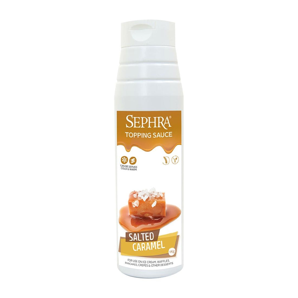Sephra Salted Caramel Topping Sauces 1kg - HU121  Sephra   
