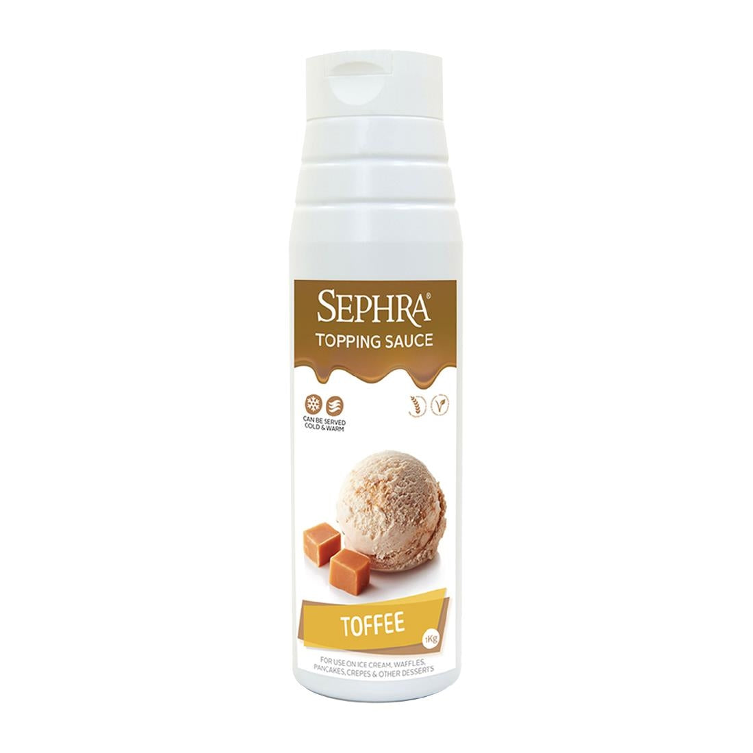 Sephra Toffee Topping Sauces 1kg - HU124  Sephra   