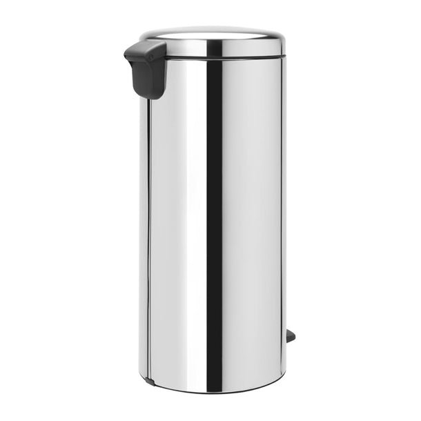 Brabantia Newicon Plastic Pedal Bin Bucket Brilliant Steel 30Ltr - HU172  Brabantia   