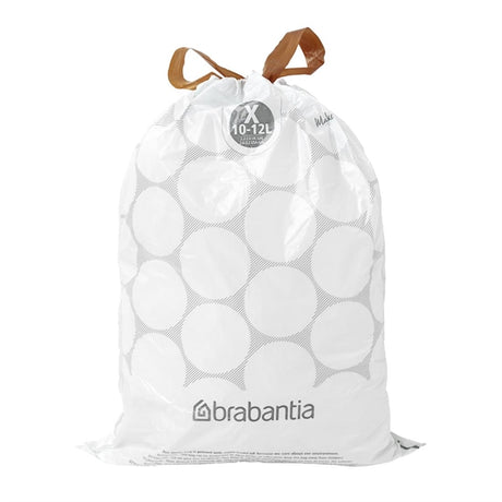 Brabantia PerfectFit Bin Bags X 10-12 Litre (Pack of 40) - HU179  Brabantia   