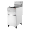 Buffalo Twin Basket Single Tank Freestanding Gas Fryer 28Ltr - HU199 Freestanding Gas Fyers Buffalo
