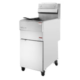 Buffalo Twin Basket Single Tank Freestanding Gas Fryer 28Ltr - HU199 Freestanding Gas Fyers Buffalo