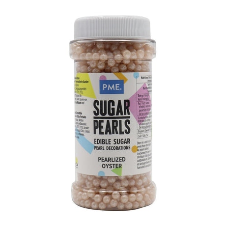 PME Sugar Pearls 100g - Pearlised Oyster - HU219  PME   