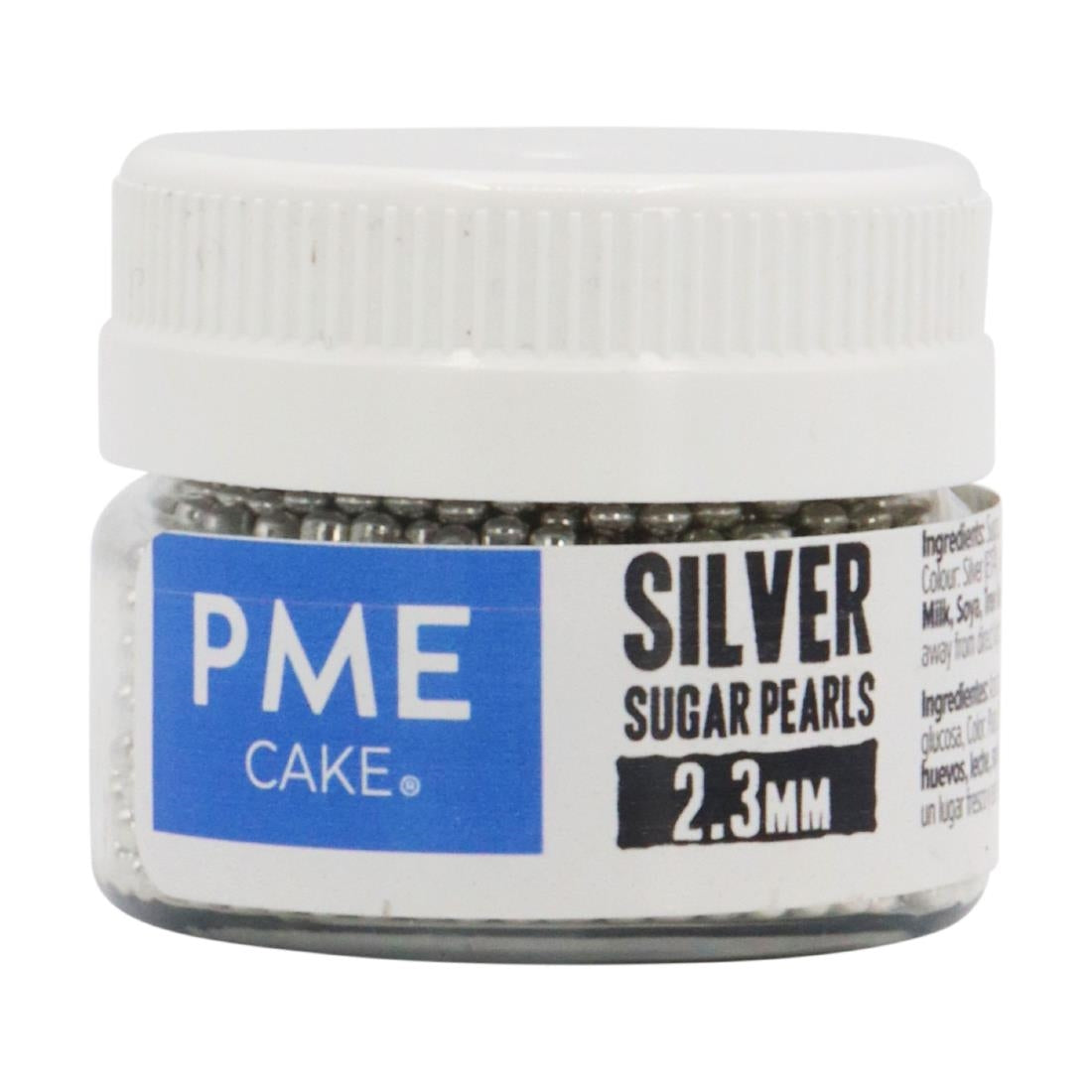 PME Silver Sugar Pearls 2.3mm - HU230  PME   