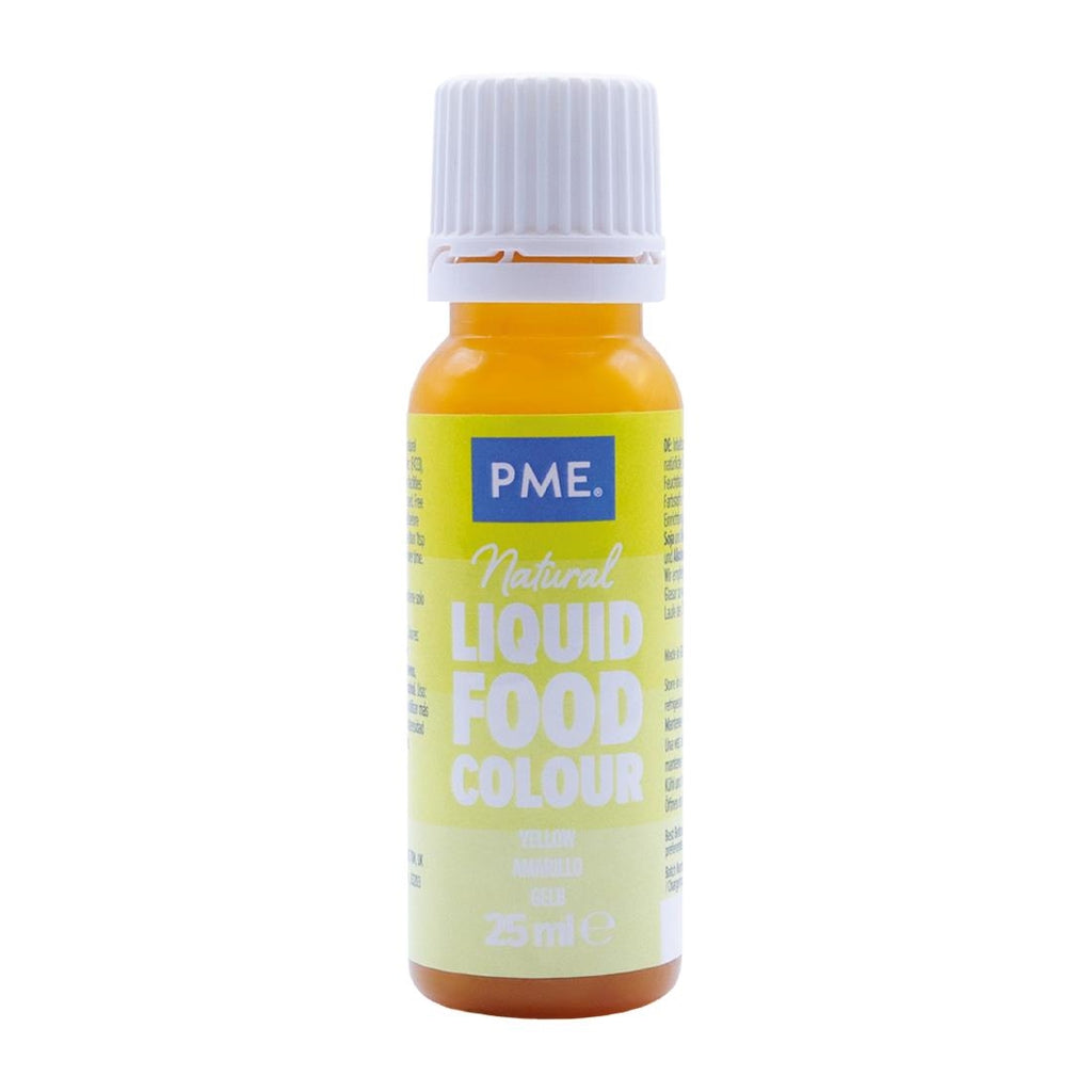 PME 100% Natural Food Colour - Lemon Yellow 25g - HU265  PME   