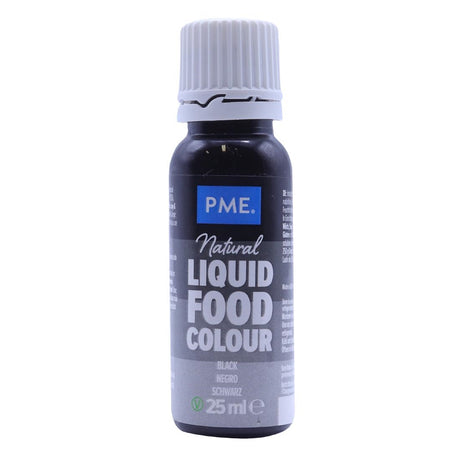 PME 100% Natural Food Colour - Black 25g - HU271  PME   