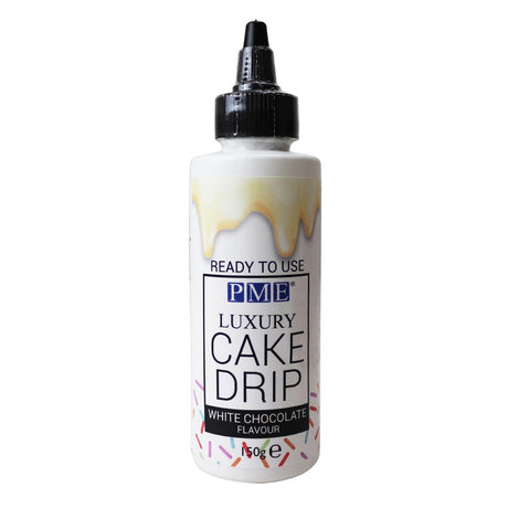 PME Luxury Cake Drip White Chocolate Flavour 150g - HU278  PME   