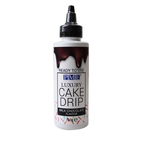 PME Luxury Cake Drip Milk Chocolate Flavour 150g - HU279  PME   